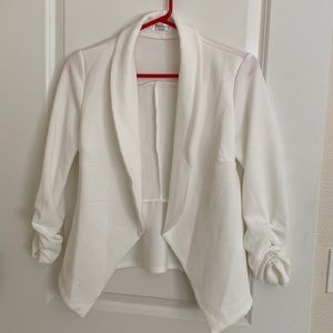 White blazer